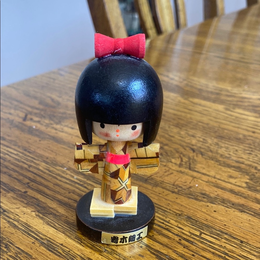 Japanese wooden doll